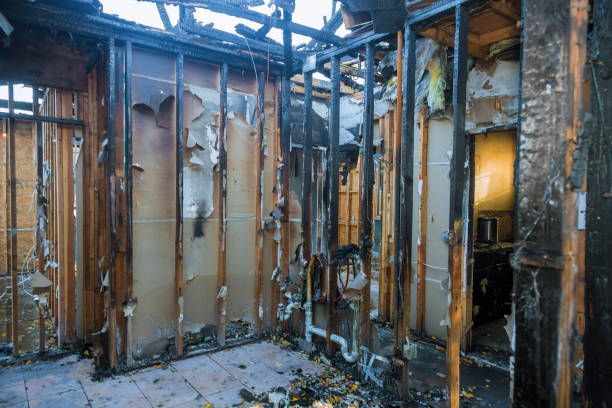 Professional Emergency Fire Cleanup technician working in Coopersburg, PA